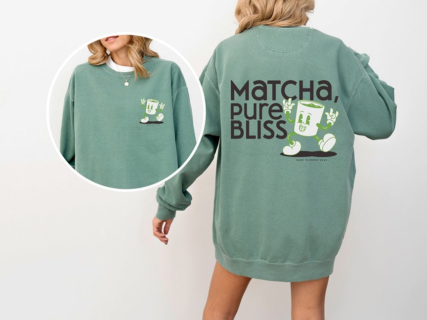 Matcha, Pure Bliss Sweatshirt
