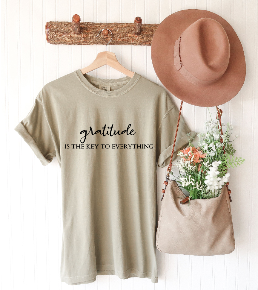 Gratitude is the Key to Everything T-Shirt