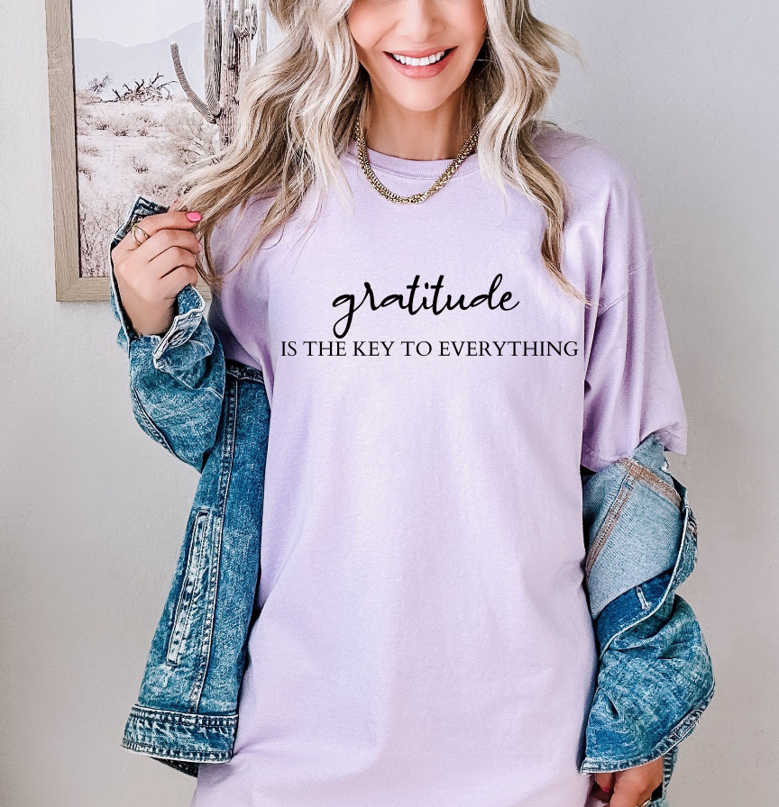 Gratitude is the Key to Everything T-Shirt